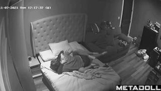 Guy loves to play with his fingers in the student's wet pussy