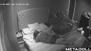 Guy loves to play with his fingers in the student's wet pussy