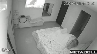 The wife did not let her husband finish the movie and brought him to orgasm