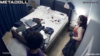 Chubby wife talked her husband into fucking her in fat ass