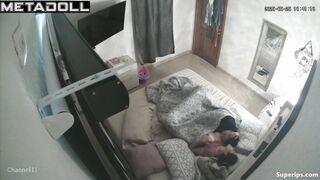 They have been fooling around in bed all night long