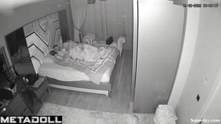 Couple doesn't want this night to end / hidden video