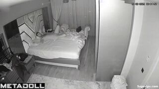 Couple doesn't want this night to end / hidden video