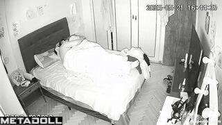 Chubby Latina fondles herself after fucking her husband