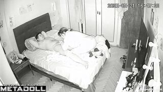 Chubby Latina fondles herself after fucking her husband