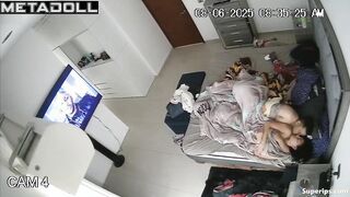 The husband prepared a big and long surprise for his big-breasted wife