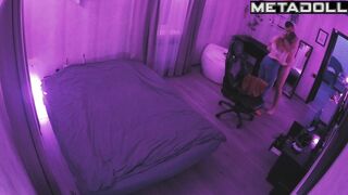 Brutal man actively fucks hot redheaded prostitute