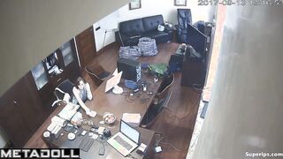 Private video from the office: The boss fucked his secretary hard