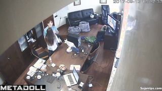 Private video from the office: The boss fucked his secretary hard