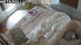 Lover decided to please her with his cock and a vibrator