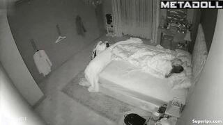 Romantic date turned into wild night fuck, hidden cam