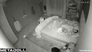 Romantic date turned into wild night fuck, hidden cam