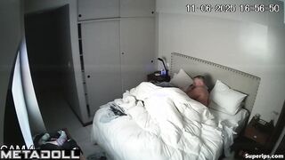 The husband got very turned on when he saw his big-breasted wife naked