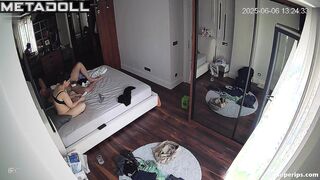 Excited husband very quickly cum on the chubby milf's body
