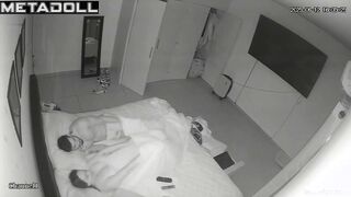 Smiling mistress takes her horny husband's cock into her tantalizing pussy