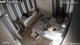 Brunette got a dose of intense fucking from her temperamental husband
