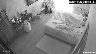 He fell asleep so sweetly after sex - hidden camera
