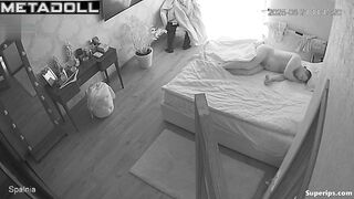 He fell asleep so sweetly after sex - hidden camera