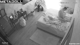 He fell asleep so sweetly after sex - hidden camera