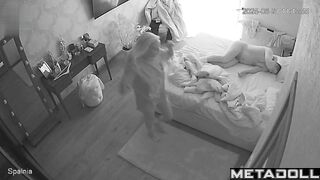 He fell asleep so sweetly after sex - hidden camera