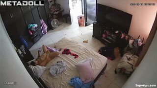 Lonely milf masturbating on young guys / home porn