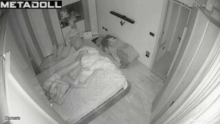 They love to have lazy sex - bedroom hidden camera