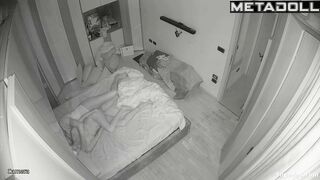 They love to have lazy sex - bedroom hidden camera