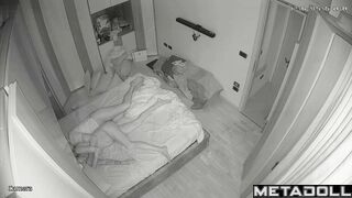 They love to have lazy sex - bedroom hidden camera