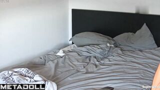 Vibrator added awesome sensations for this sexy moment