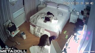 Girls are dressing in front of each other (sexy adventures)
