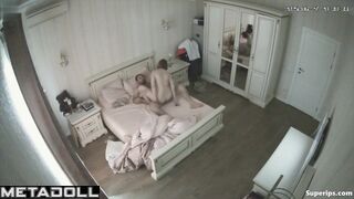 Young couple relaxing in all sex positions, hidden cam