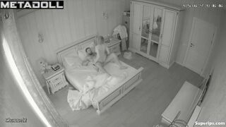 Young couple relaxing in all sex positions, hidden cam