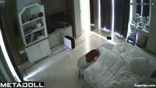 Couple fucking after hard day and breakup / hidden cam