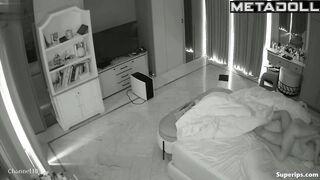 Couple fucking after hard day and breakup / hidden cam