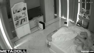 Couple fucking after hard day and breakup / hidden cam