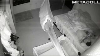 Naked couple in love enjoying 69 sex right now, look