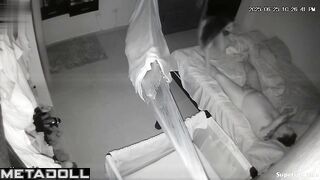 Naked couple in love enjoying 69 sex right now, look