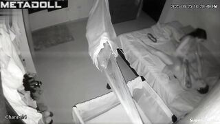 Naked couple in love enjoying 69 sex right now, look