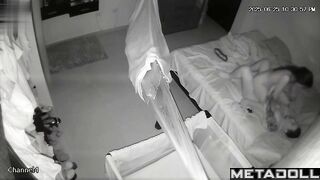 Naked couple in love enjoying 69 sex right now, look