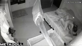 Naked couple in love enjoying 69 sex right now, look