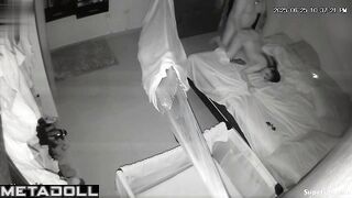 Naked couple in love enjoying 69 sex right now, look