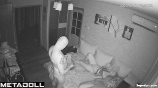 Bald husband turned on the redheaded milf by playing with her cunt