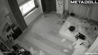 A big-ass brunette rides her man's cock intensely. The orgasm is near