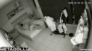 Husband licks hot pussy of bored wife with phone in hand