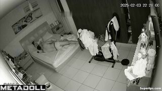 Husband licks hot pussy of bored wife with phone in hand