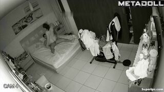 Husband licks hot pussy of bored wife with phone in hand