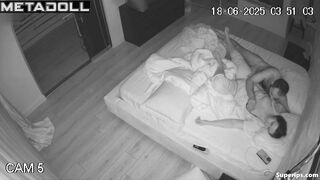 Wife and husband enjoying romantic night right now