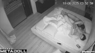 Wife and husband enjoying romantic night right now