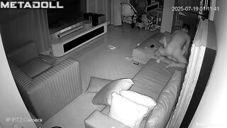 He put her on the floor and fucked in doggystyle (and filmed it all on cam)