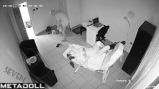 This couple doesn't care about patients - they fuck in the cabinet